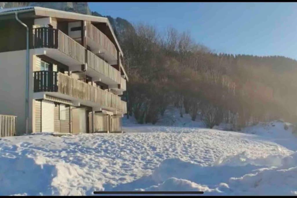 Studio Myrtilles Du Leman Vue Sur Lac Et Montagne Thollon-les-Memises Exterior foto